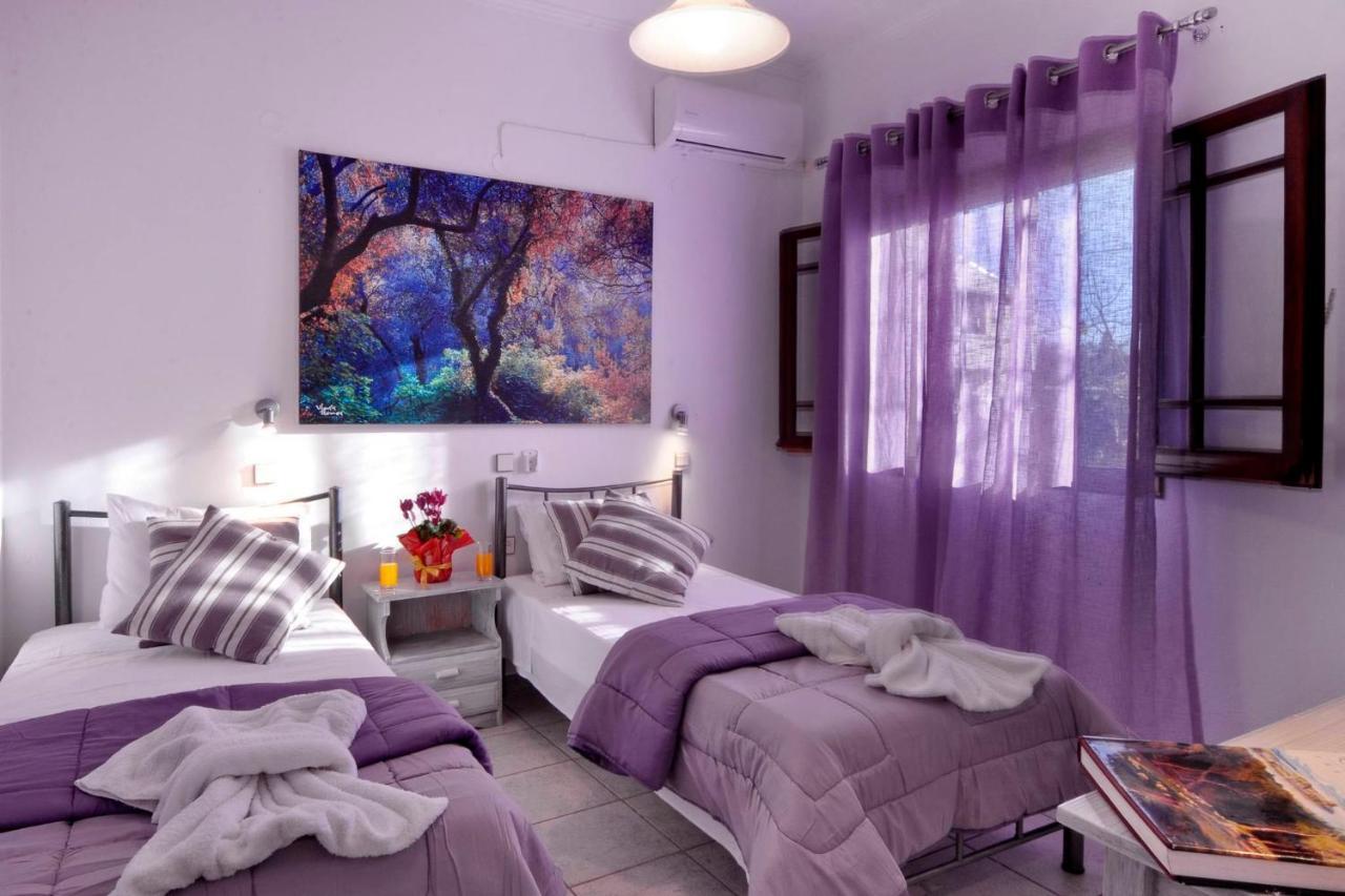 Kloudas Apartments Potamós エクステリア 写真