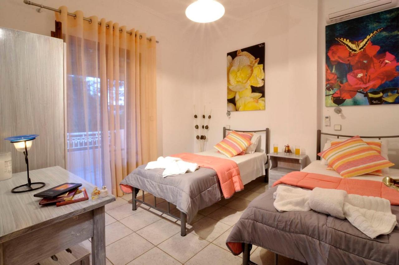Kloudas Apartments Potamós エクステリア 写真